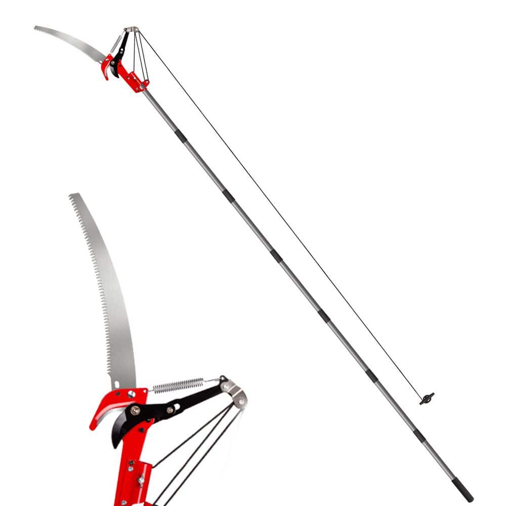 13.6 in. Steel Blade 14 ft. Pruning Saw - Hercitys