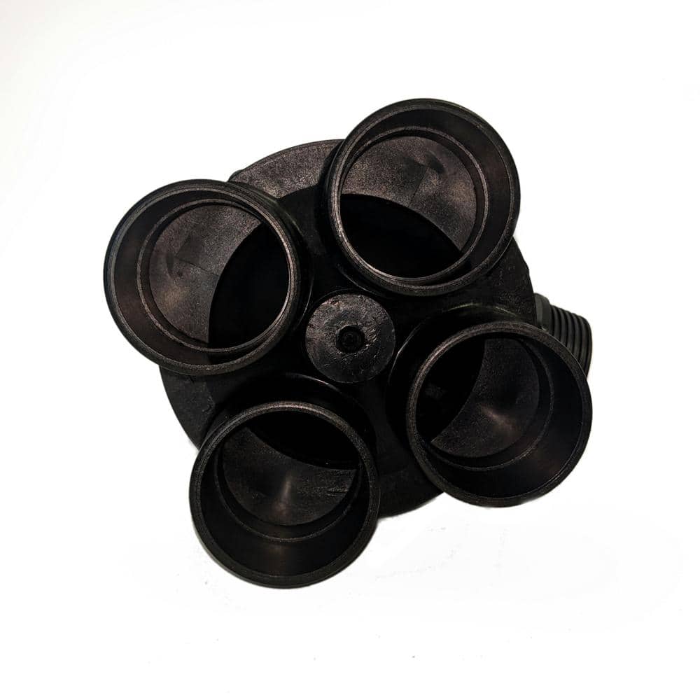 1-1/4 in. Mini 4 Outlet Indexing Irrigation Valve with 2, 3 and 4 Zone Cams - Hercitys