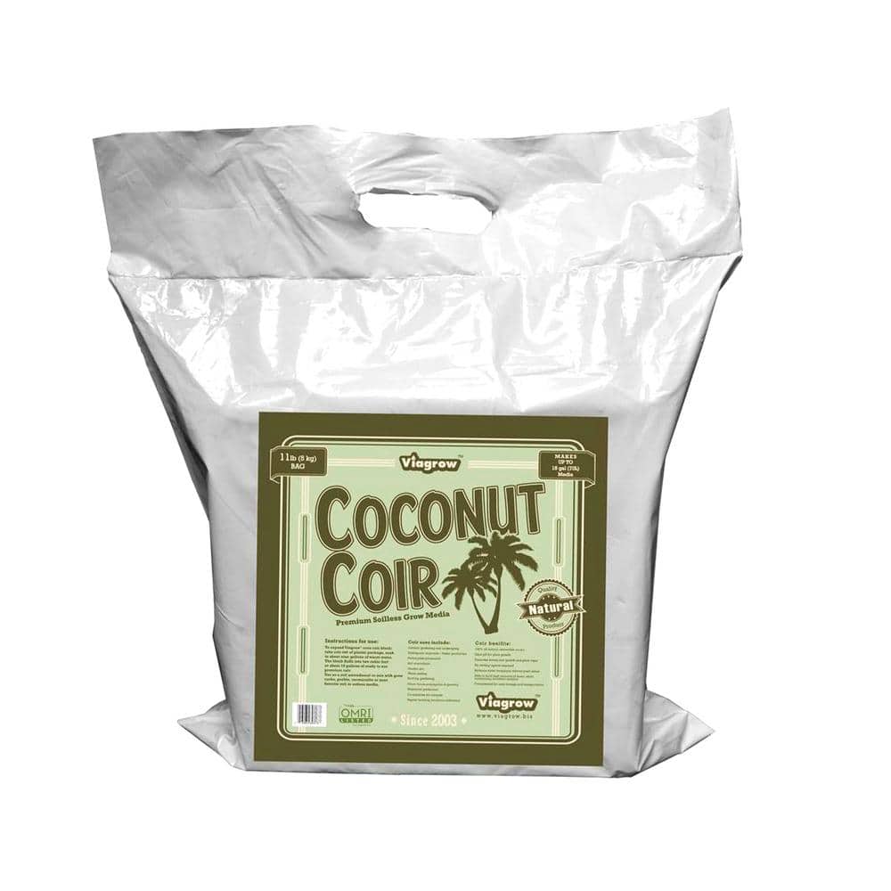 11 lb. (5KG) Coconut Coir Block of Soilless Media - Hercitys
