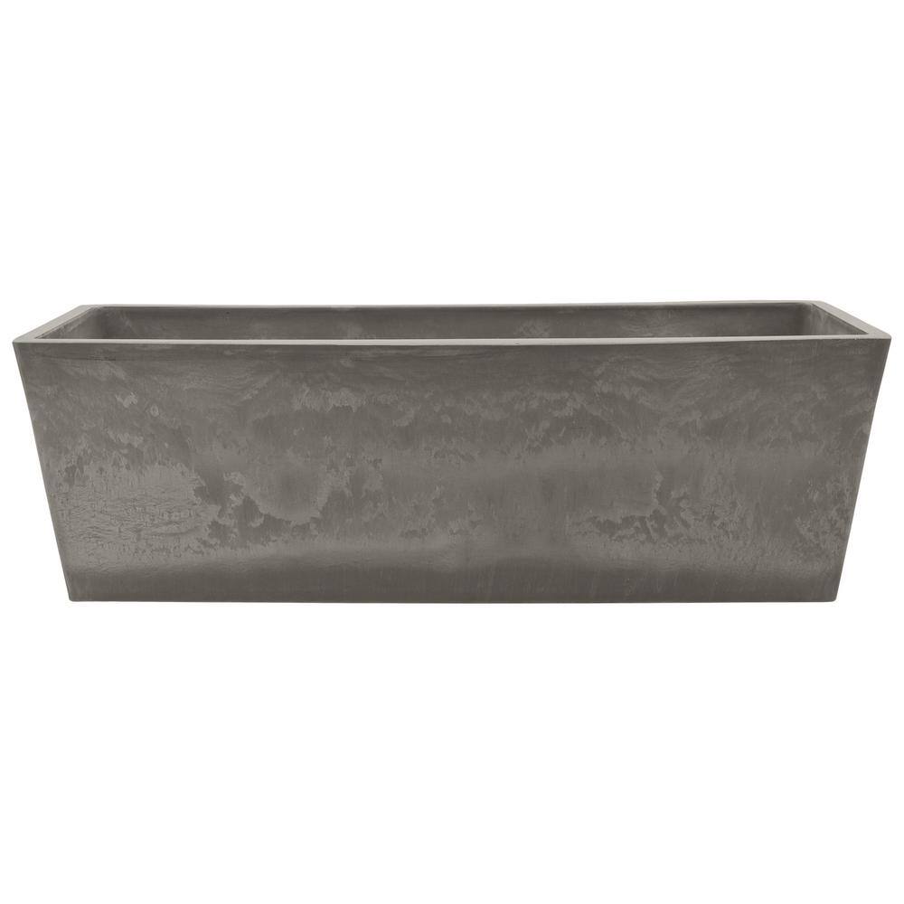 25.3 in. x 9 in. Cement Composite PSW Window Box - Hercitys