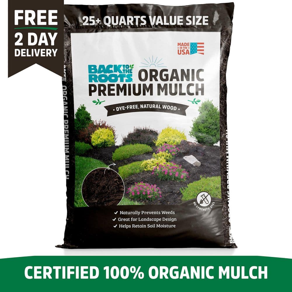 1 cu. ft. Organic Bark Bagged Mulch - Hercitys