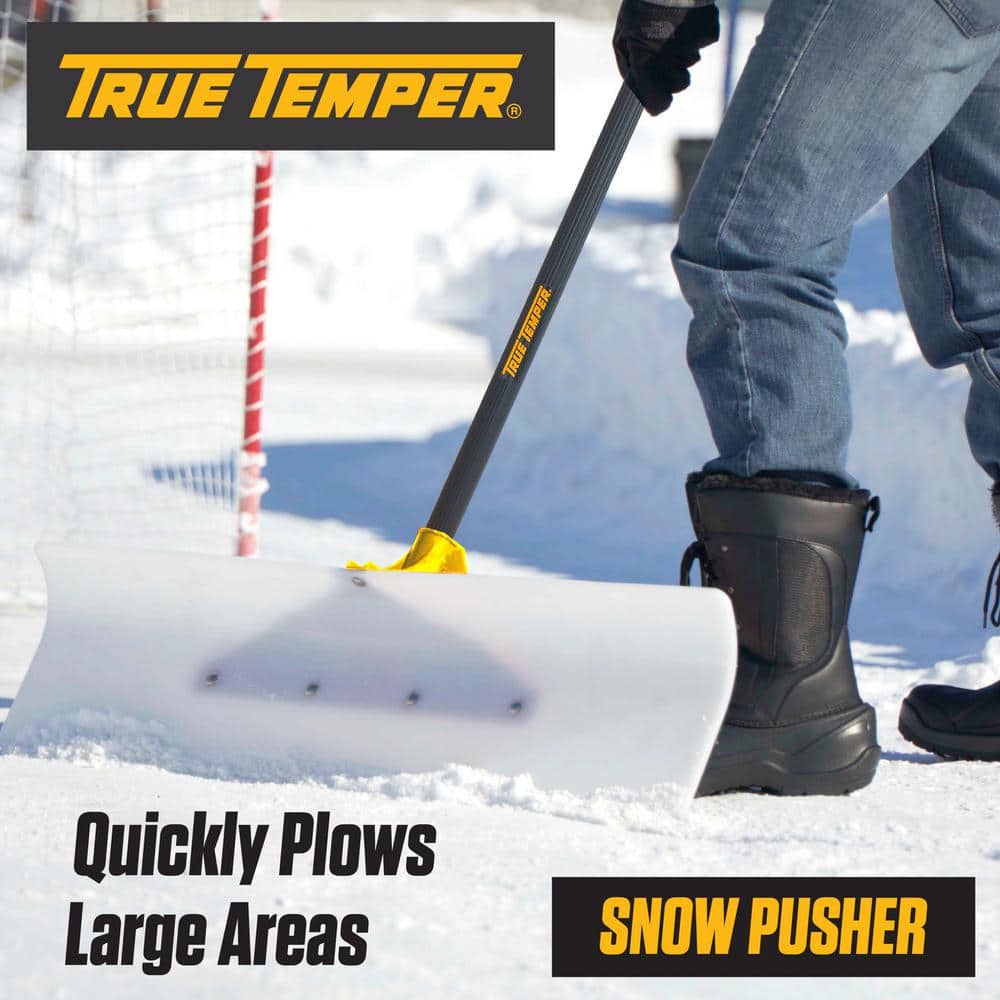 24 in. Industrial Grade Snow Pusher with Versa Grip - Hercitys