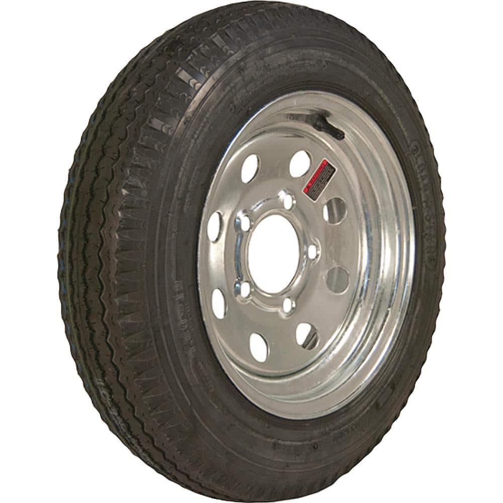 530-12 K353 BIAS 840 lb. Load Capacity Galvanized 12 in. Bias Tire and Wheel Assembly - Hercitys