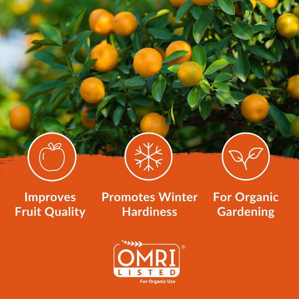 4.0 lbs. Organic Citrus and Fruit Plant Food, OMRI Listed - Hercitys