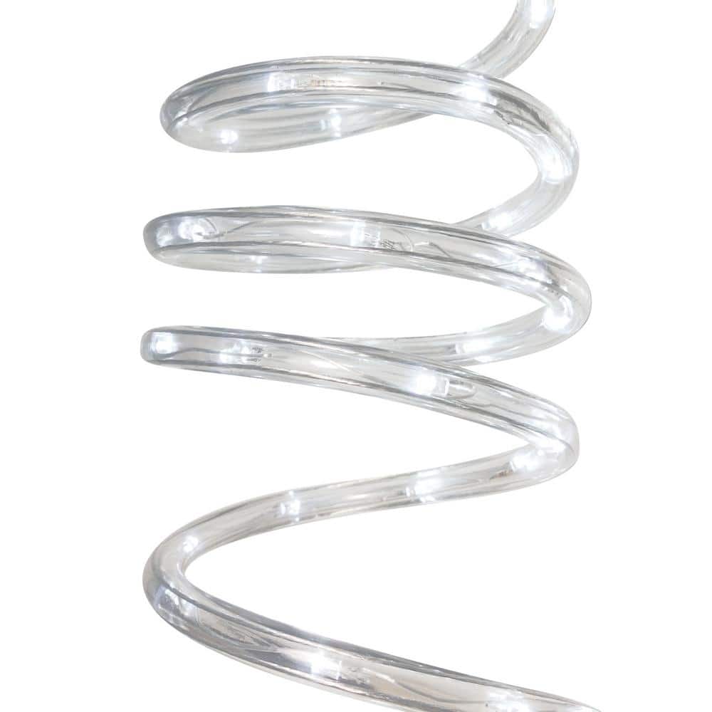 12 ft. 72-Light White Round Rope LED Light - Hercitys
