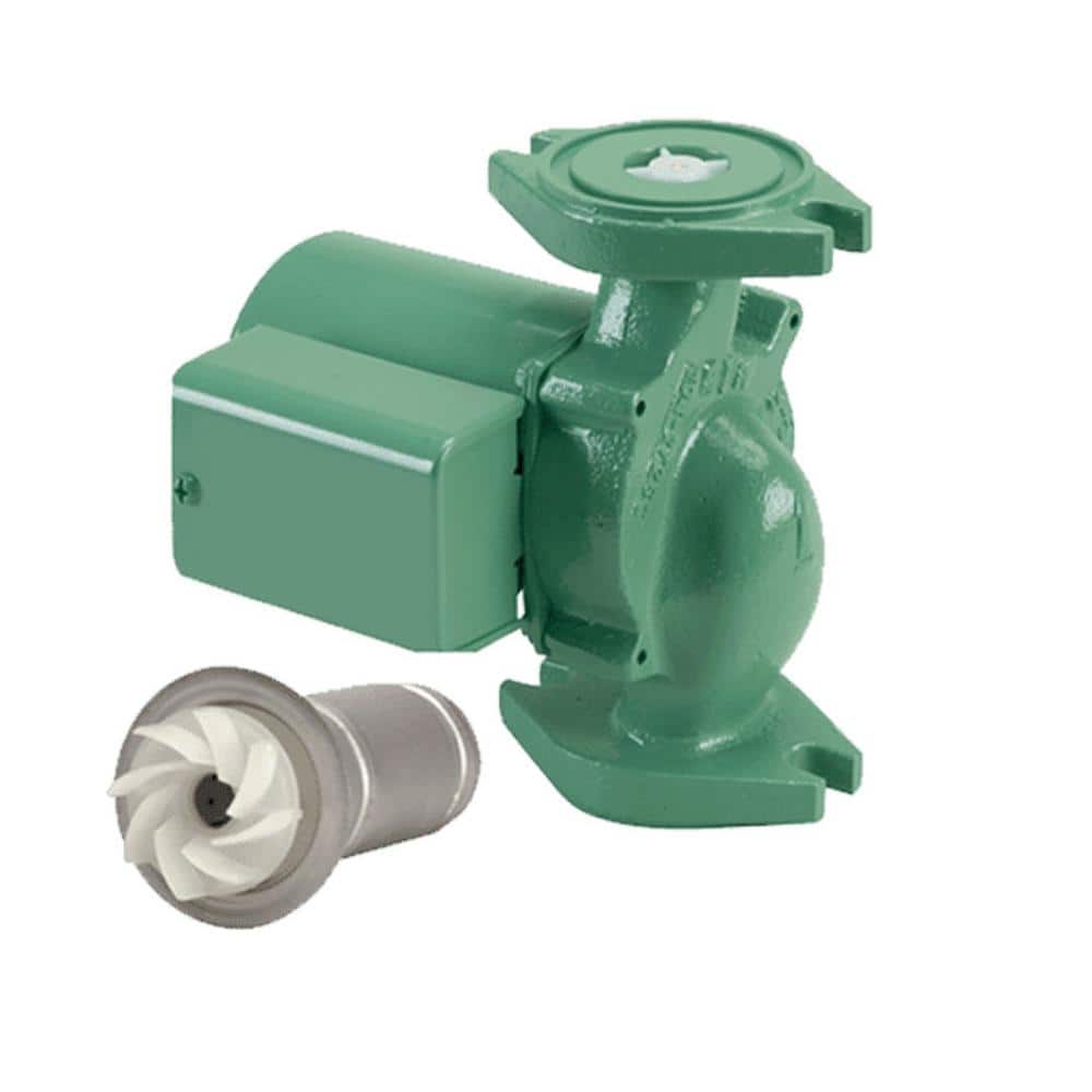 00 Series 1/25 HP Cast Iron Cartridge Circulator with Integral Flow Check - Hercitys