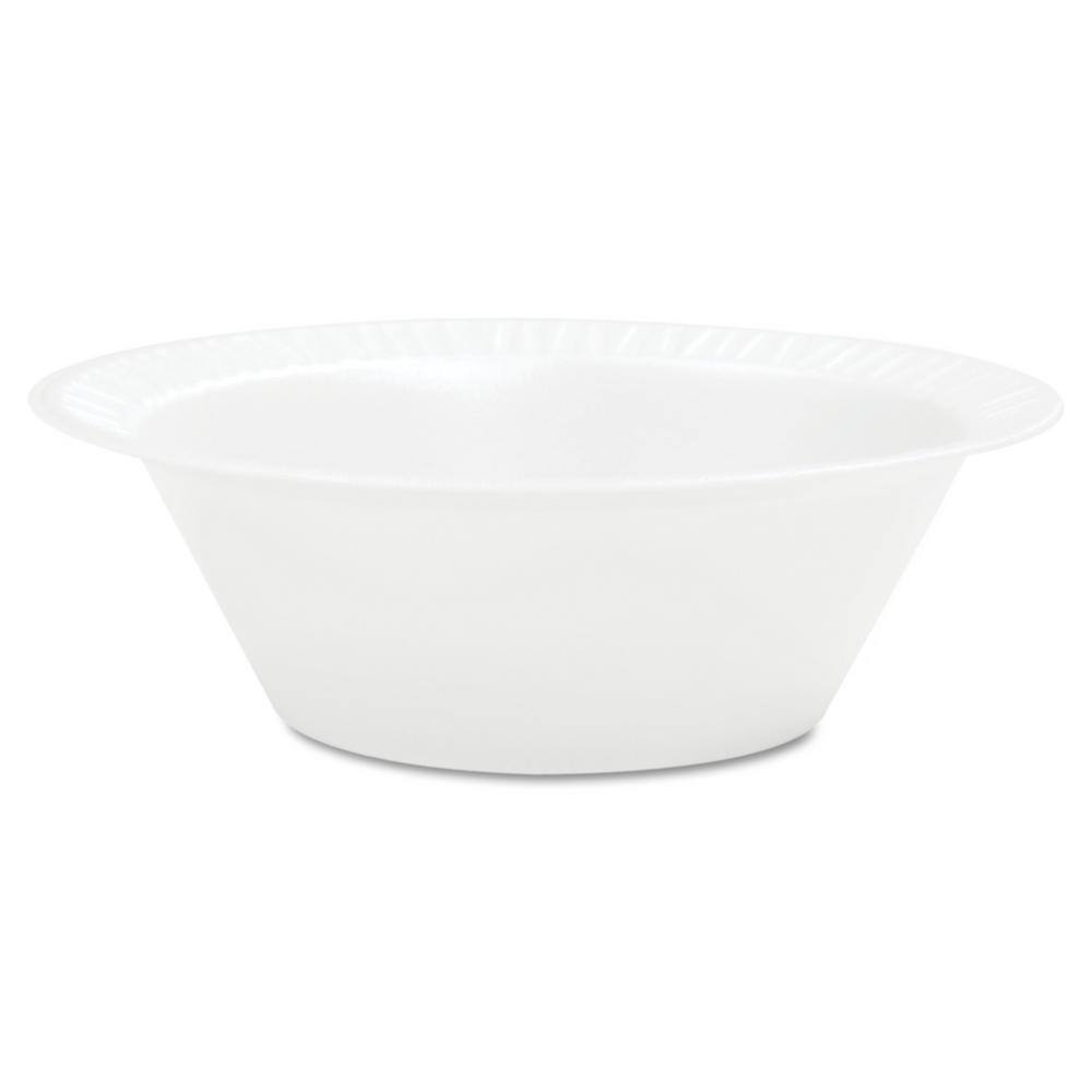 10 oz. – 12 oz. Concorde Non-Laminated Foam Bowls in White (1000 Count) - Hercitys
