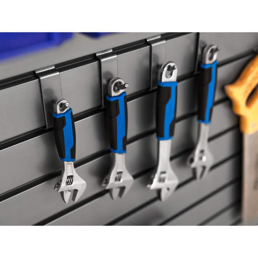 1 in. Slatwall Accessories Single Hooks (6-Pack) - Hercitys