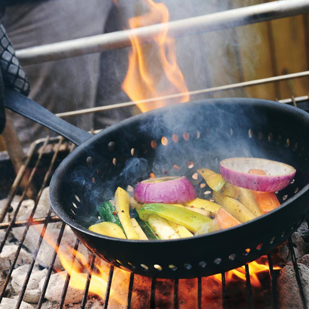 10 IN WOK – ROUND – CARBON STEEL - Hercitys