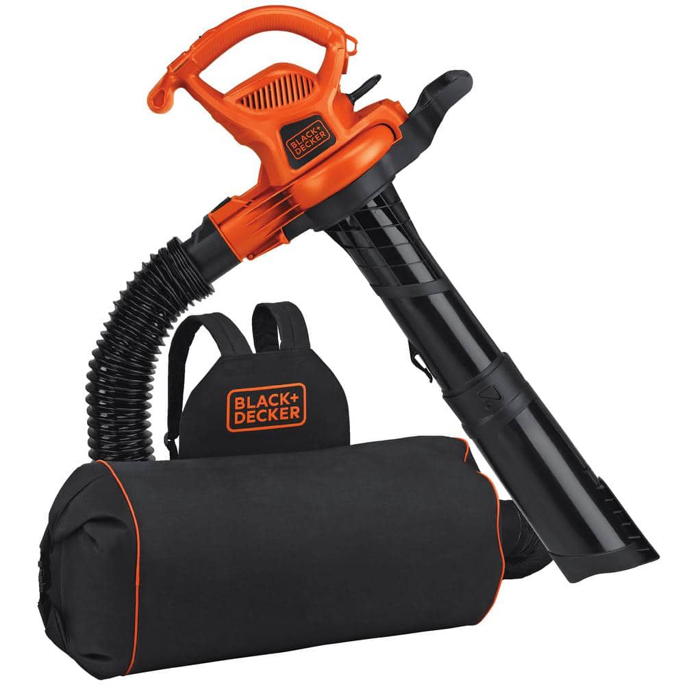 12 AMP 250 MPH 400 CFM Corded Electric 3-In-1 Backpack Leaf Blower, Vacuum & Mulcher - Hercitys