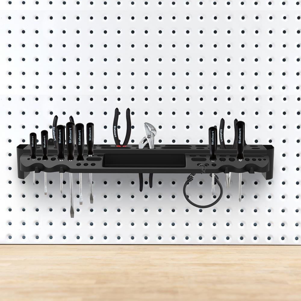 4.14 in. W Tool Storage Shelf Wall Mountable Organizer Rack - Hercitys