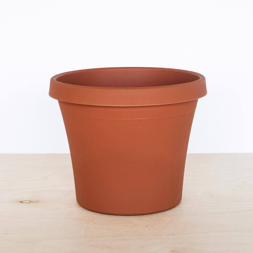 14 x 12.75 Terra Cotta Terra Plastic Planter - Hercitys