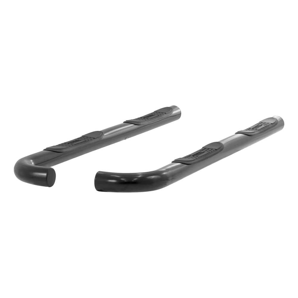 3-Inch Round Black Steel Nerf Bars, No-Drill, Select Jeep Liberty - Hercitys