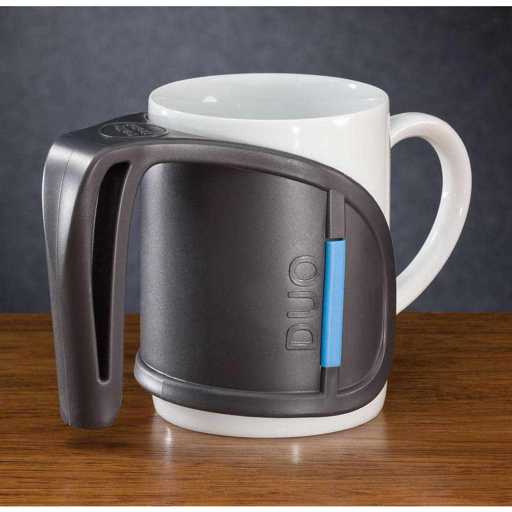 12 oz. Duo Handle Beverage Holder in Blue - Hercitys
