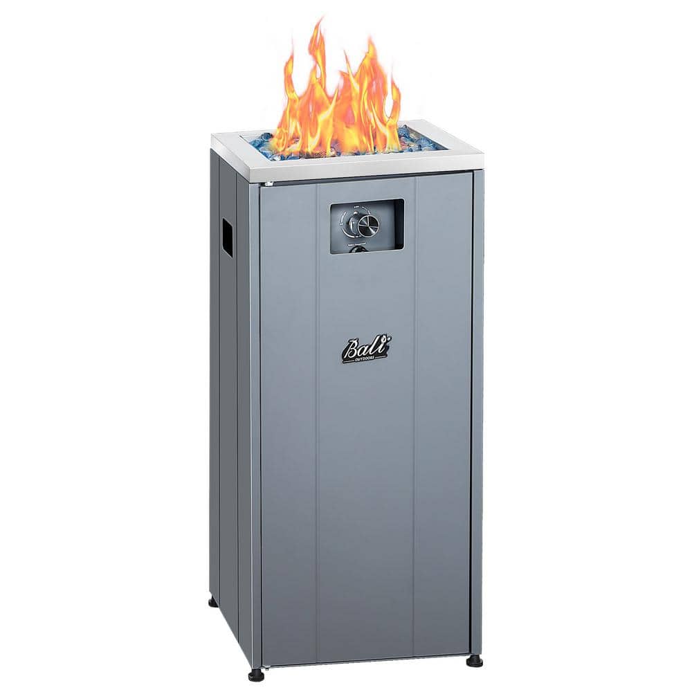 25,000 BTUs Column Gas Fire Pit - Hercitys