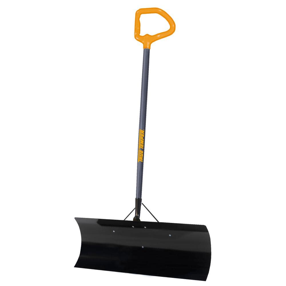 36 in. Wood Handle Steel Snow Shovel - Hercitys