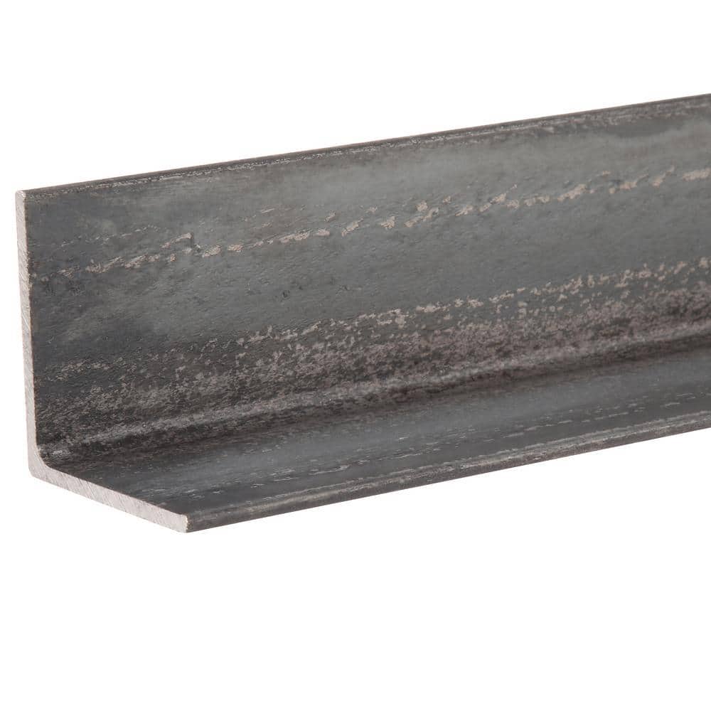 2 in. x 3 ft. – 1/8 in. Thick Plain Steel Angle - Hercitys