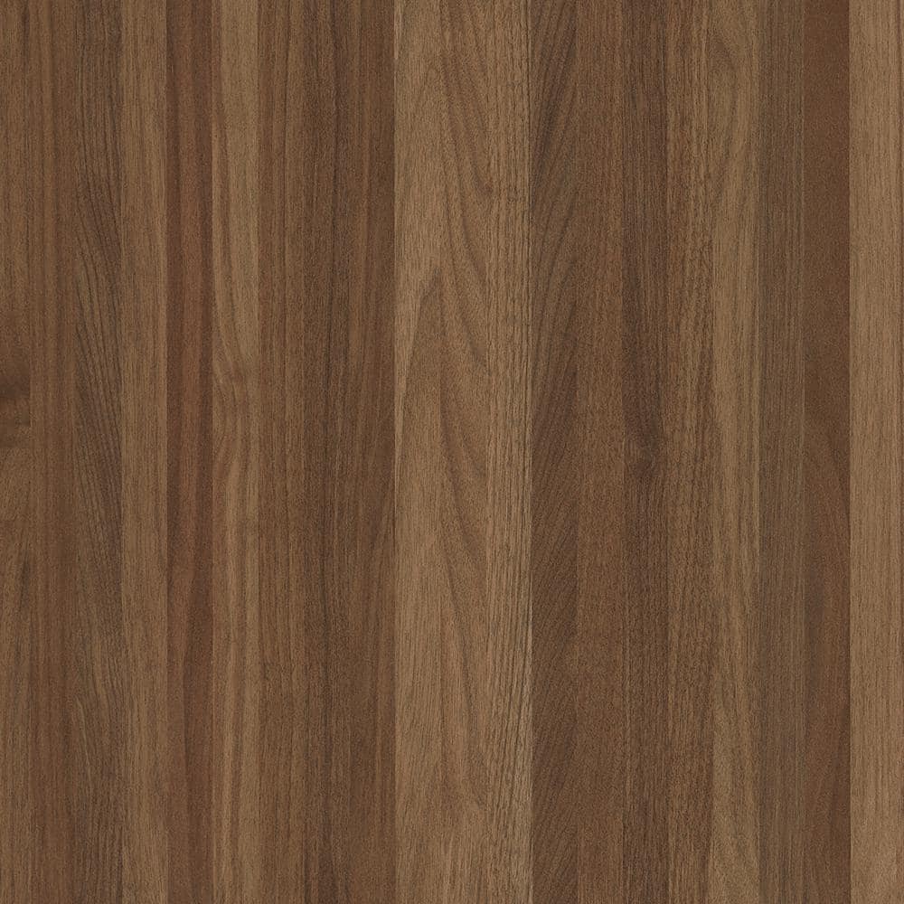 5 ft. x 12 ft. Laminate Sheet in Walnut Butcherblock with Natural Grain Finish - Hercitys