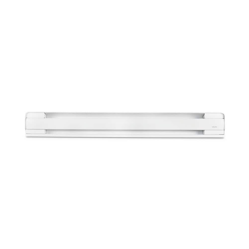 48 in. 240/208-Volt 1000/750-Watt Electric Baseboard Heater in White - Hercitys