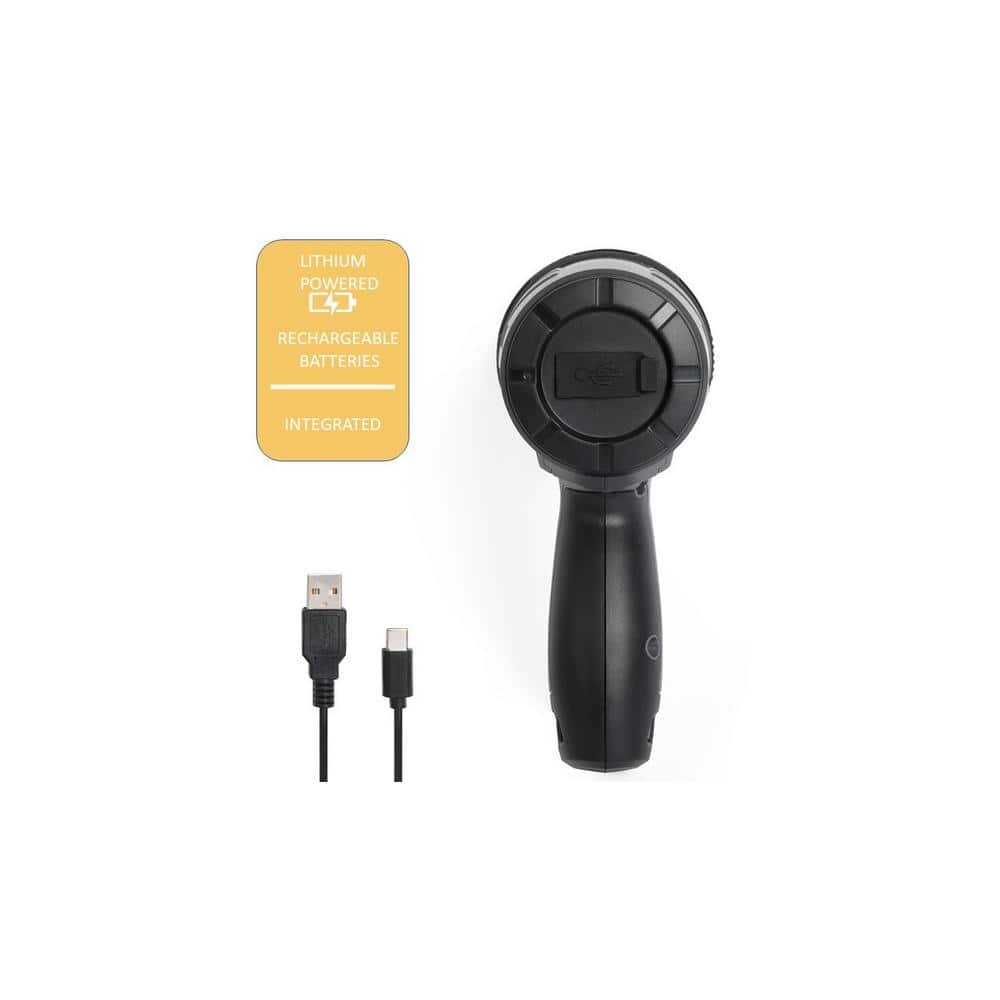 1000 Lumens LED Compact Rechargeable Spotlight with USB Cable - Hercitys