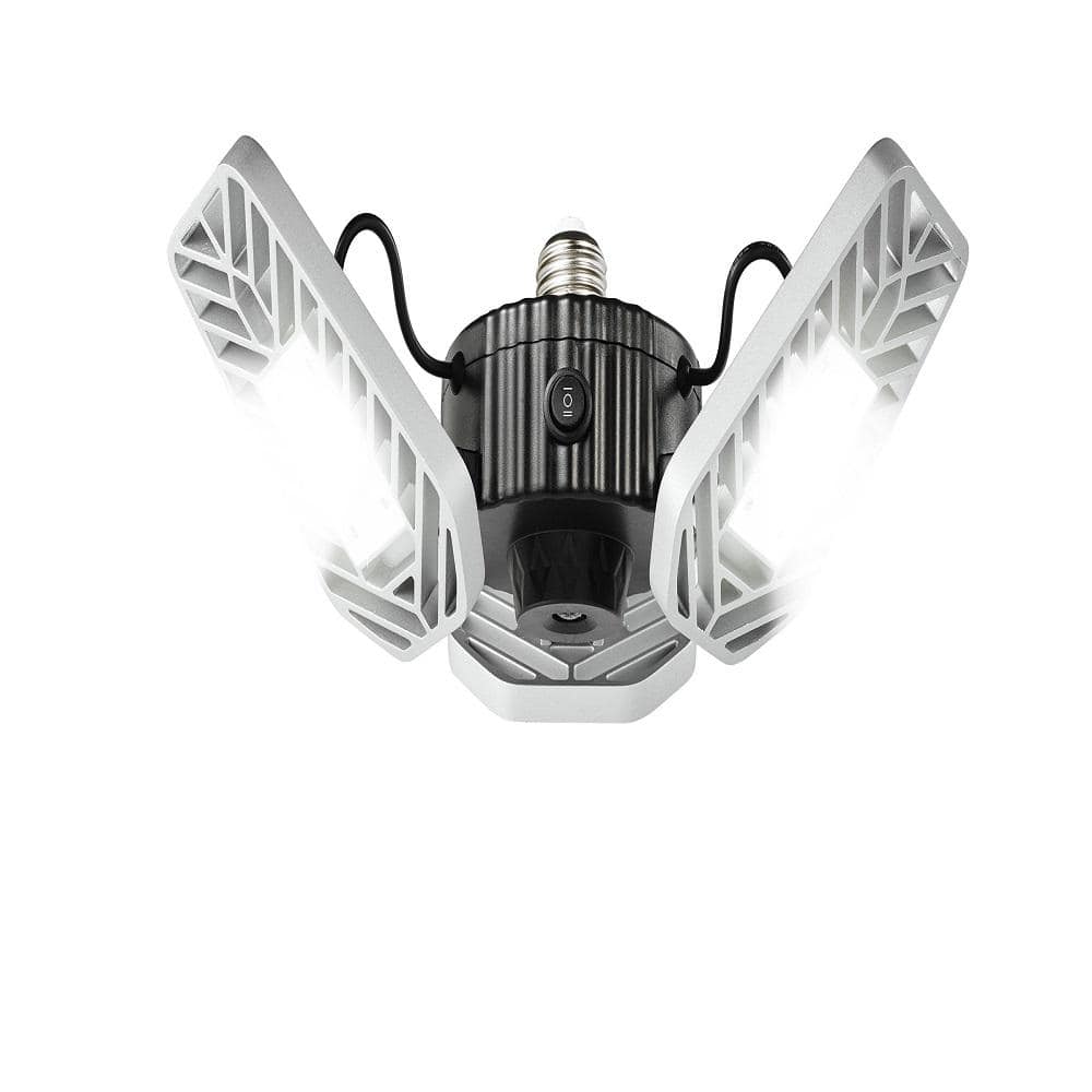 3500 Lumens 11.5 in. Single Pole Occupancy LED Flush Mount Garage Light - Hercitys