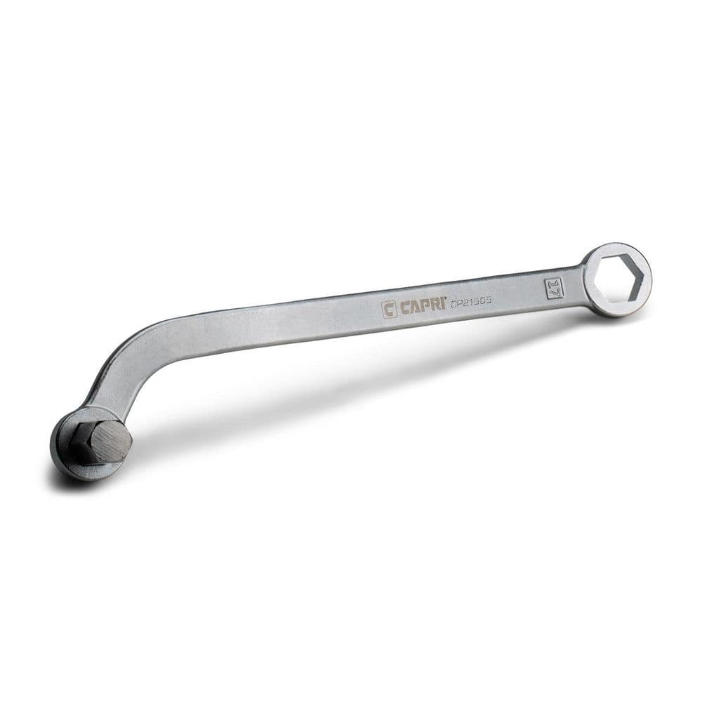 14 mm Box End x 17 mm Hex Driver Steel Oil Drain Plug Wrench Compatible with Most BMW and Mercedes-Benz - Hercitys