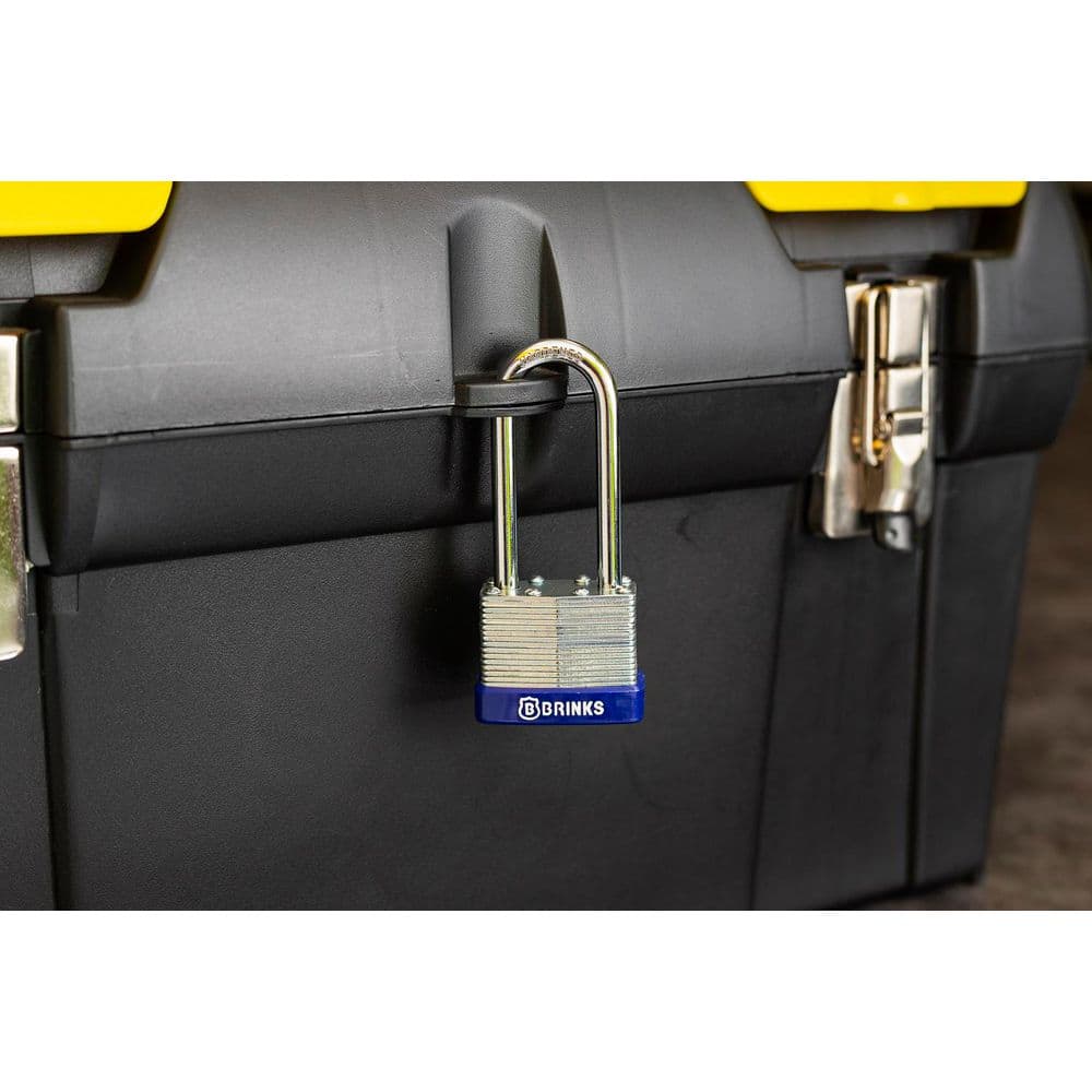 2-1/4 in.  (40 mm) Laminated Steel Keyed Padlock (4-Pack) - Hercitys