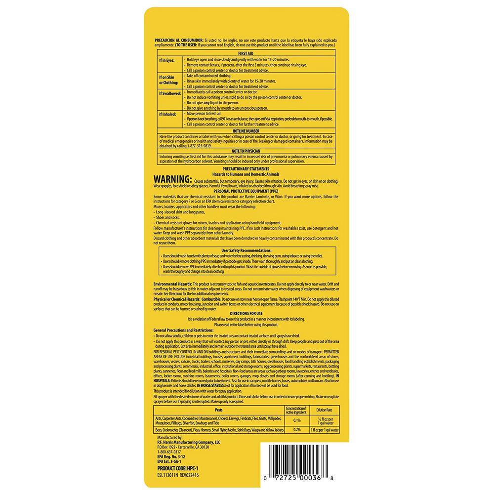 1 oz. Concentrate Pest Control - Hercitys