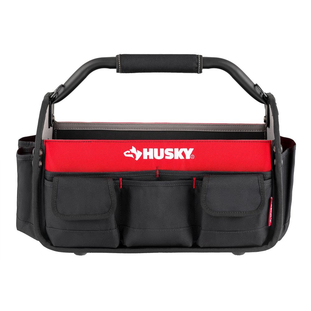 17 in. 18 Pocket Open Top Tool Bag - Hercitys