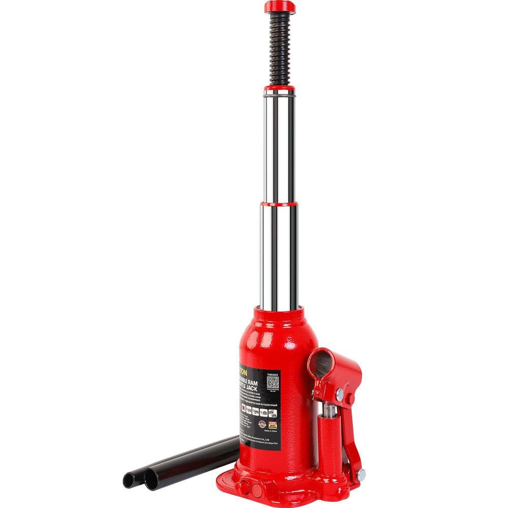 4-Ton Double Ram Bottle Jack - Hercitys