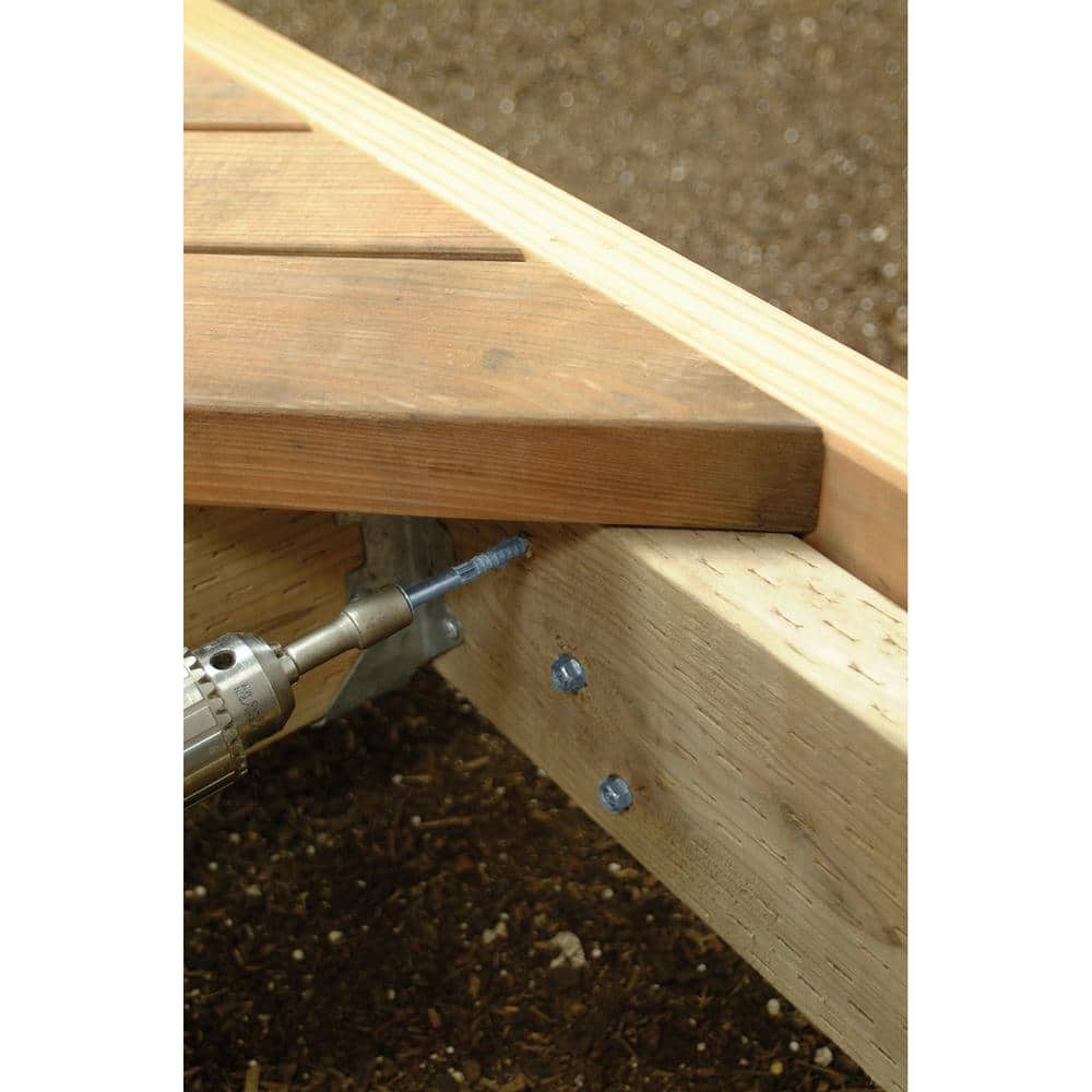 1/4 in. x 2 in. Type 316 Strong-Drive SDS Heavy-Duty Connector Screw (25-Pack) - Hercitys