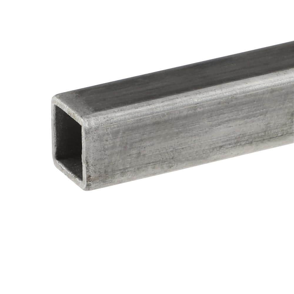 1/2 in. x 3 ft. Plain Steel Square Tube - Hercitys