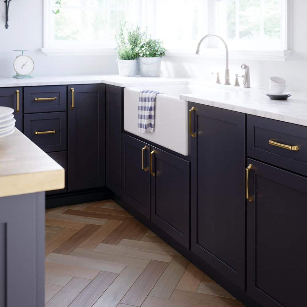 (10-Pack) Archways 5-1/16 in. (128 mm) Classic Modern Gold Arch Cabinet Handle Drawer Pulls - Hercitys