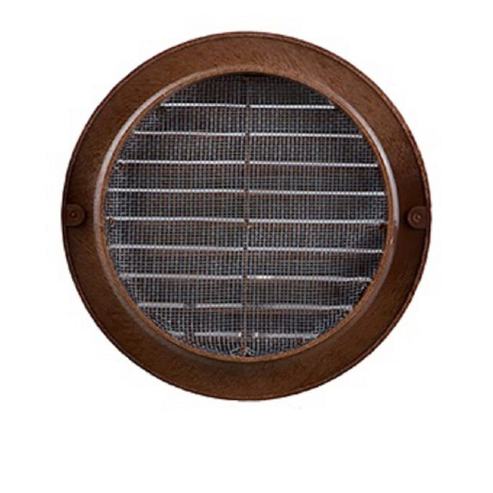 4 in. Decorative Round Vent Cover (2-Pack) - Hercitys