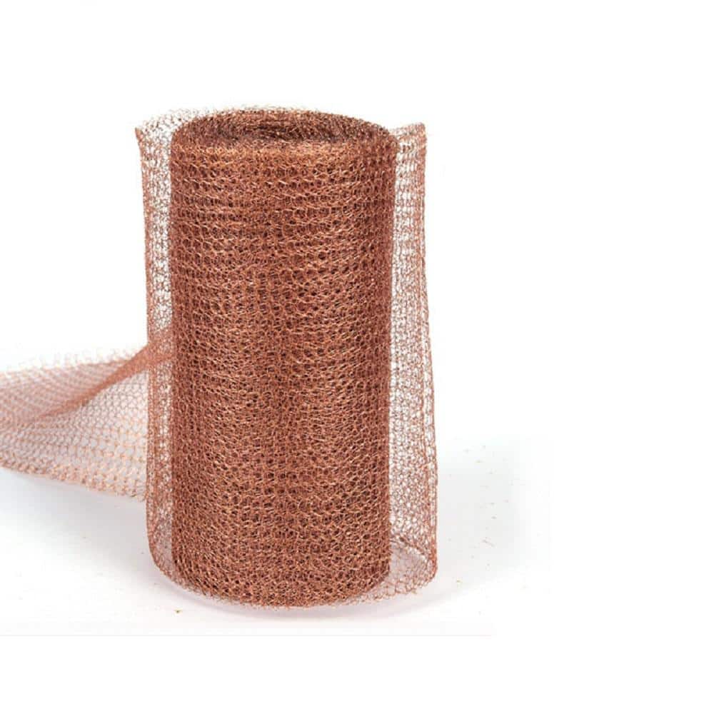 5 in. x 98 ft. Copper Mesh Filter screen, Choke hole, Copper Wire Mesh - Hercitys