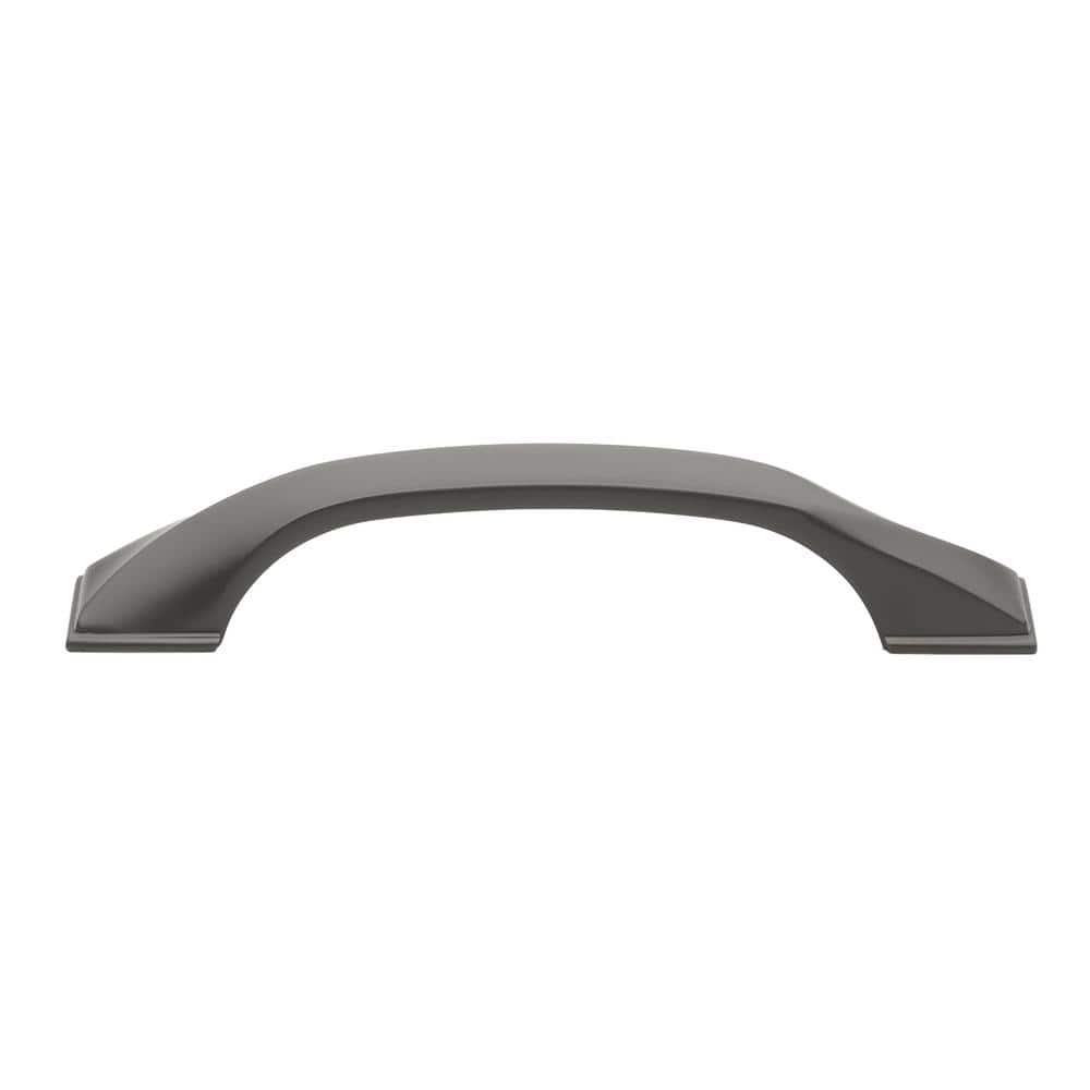 3-3/4 in. (96 mm) Center-to-Center Graphite Twisted Arch Bar Pull (10-Pack ) - Hercitys