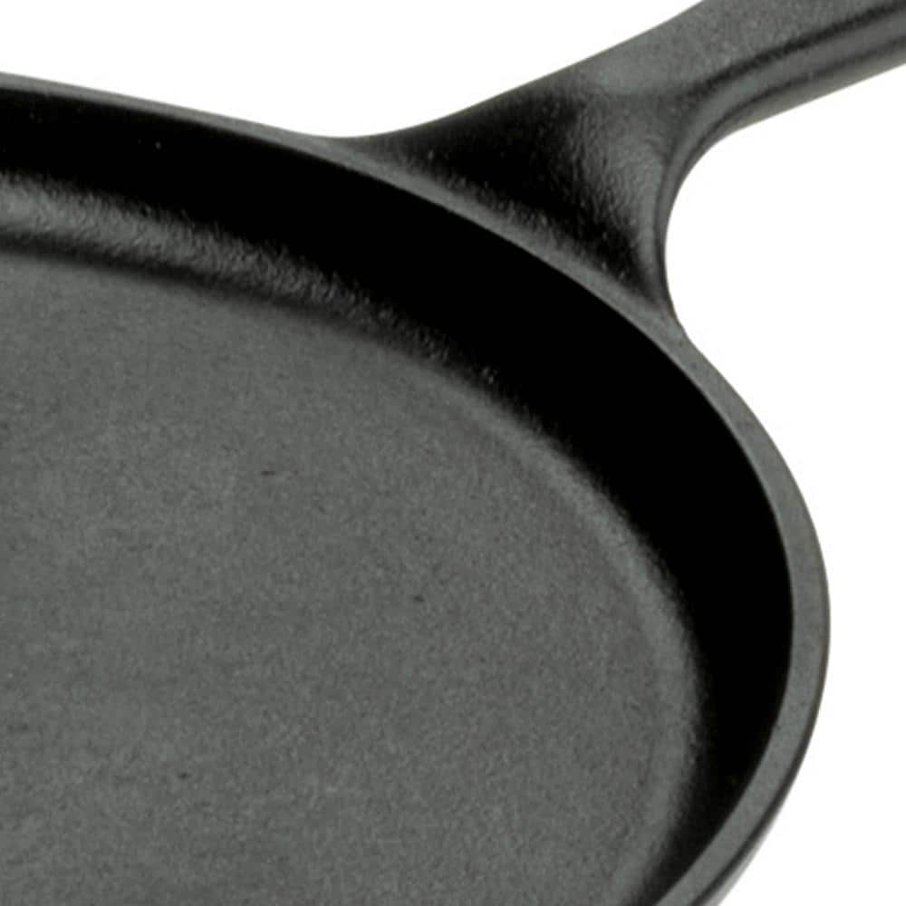 10.5 in. Cast Iron Griddle in Black - Hercitys