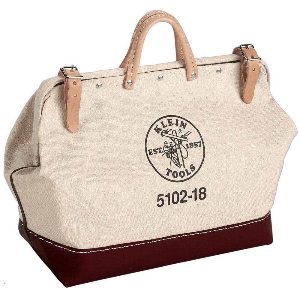 18 in. Canvas Tool Bag - Hercitys