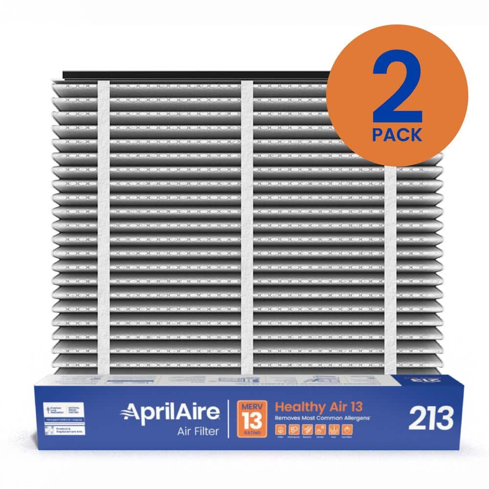213 20 in. x 25 in. x 4 in. MERV 13 FPR 12 Pleated Filter For Air Cleaner Models 1210/1620/2210/2216/3210/4200 (2-Pack) - Hercitys