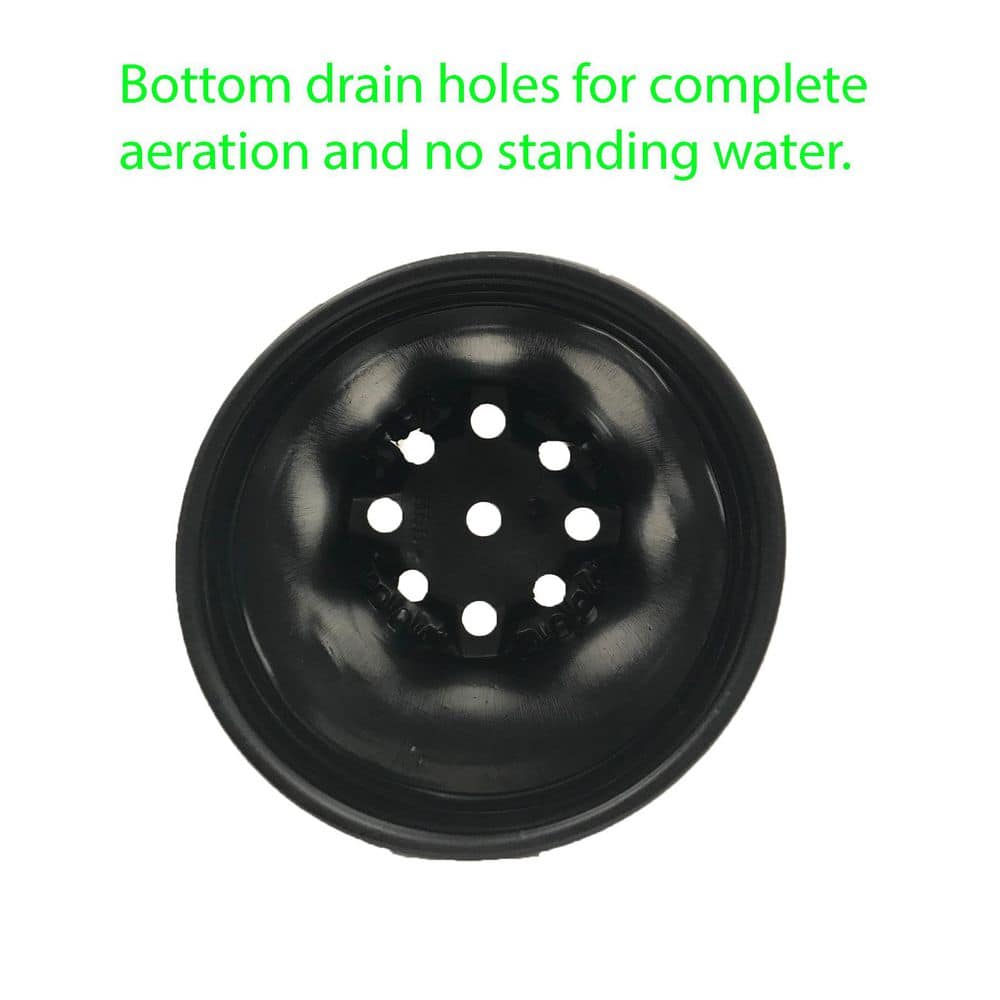 1/2 Gal. Plastic Nursery Pots (100-Pack) - Hercitys