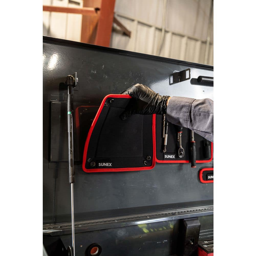 10 in. x 10 in. x .5 in. Folding Magnetic PVC Tray - Hercitys