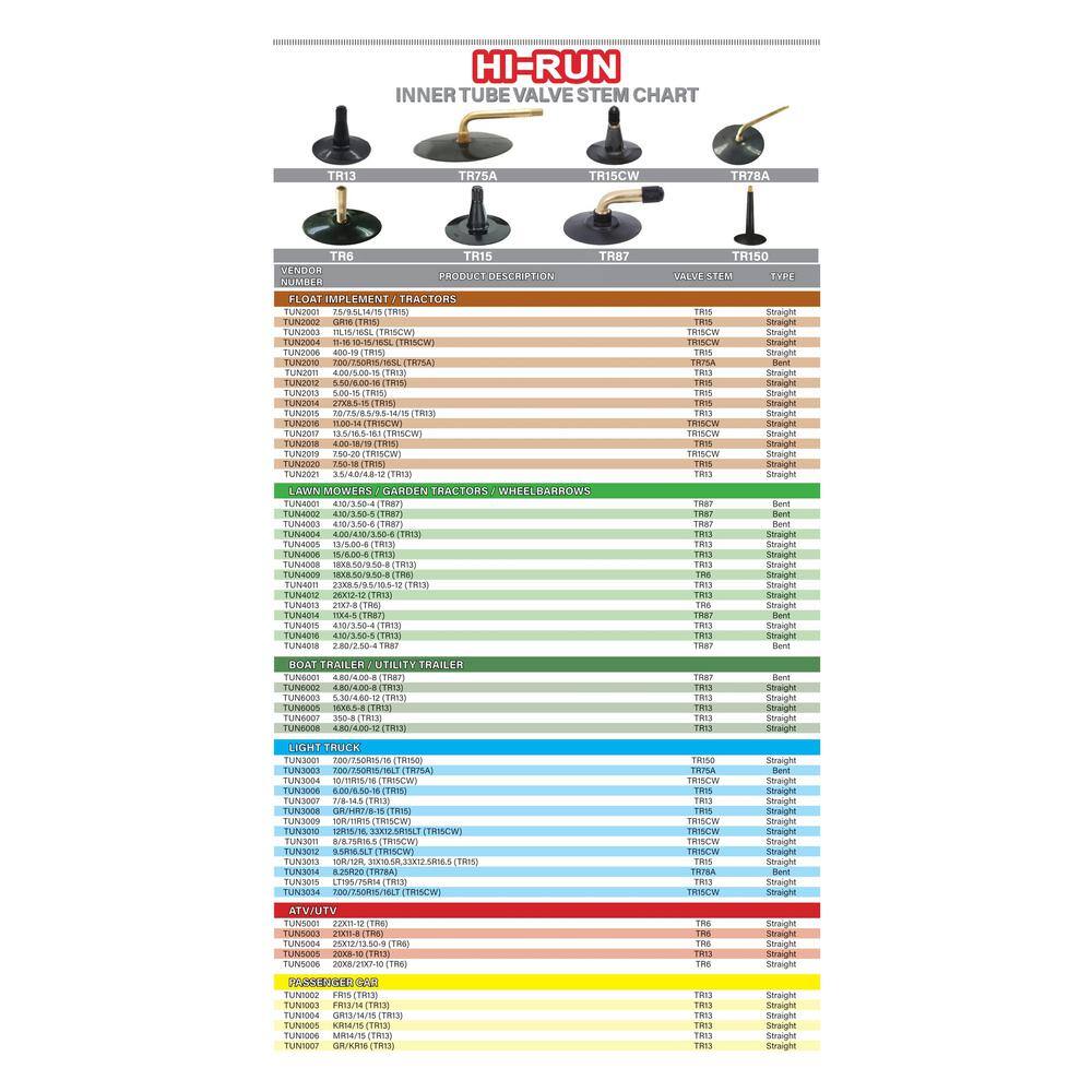 26 in. x 12 in. Innertube TR13 - Hercitys