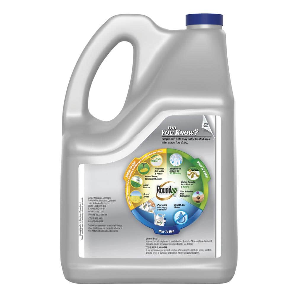 1.25 Gal. Dual Action Weed and Grass Killer Plus 4-Month Preventer Refill - Hercitys