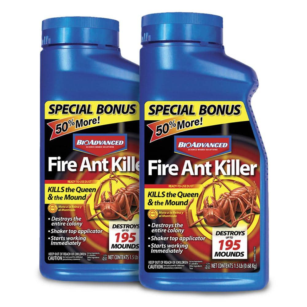 1.5 lbs. Fire Ant Killer Dust (2-Pack) - Hercitys