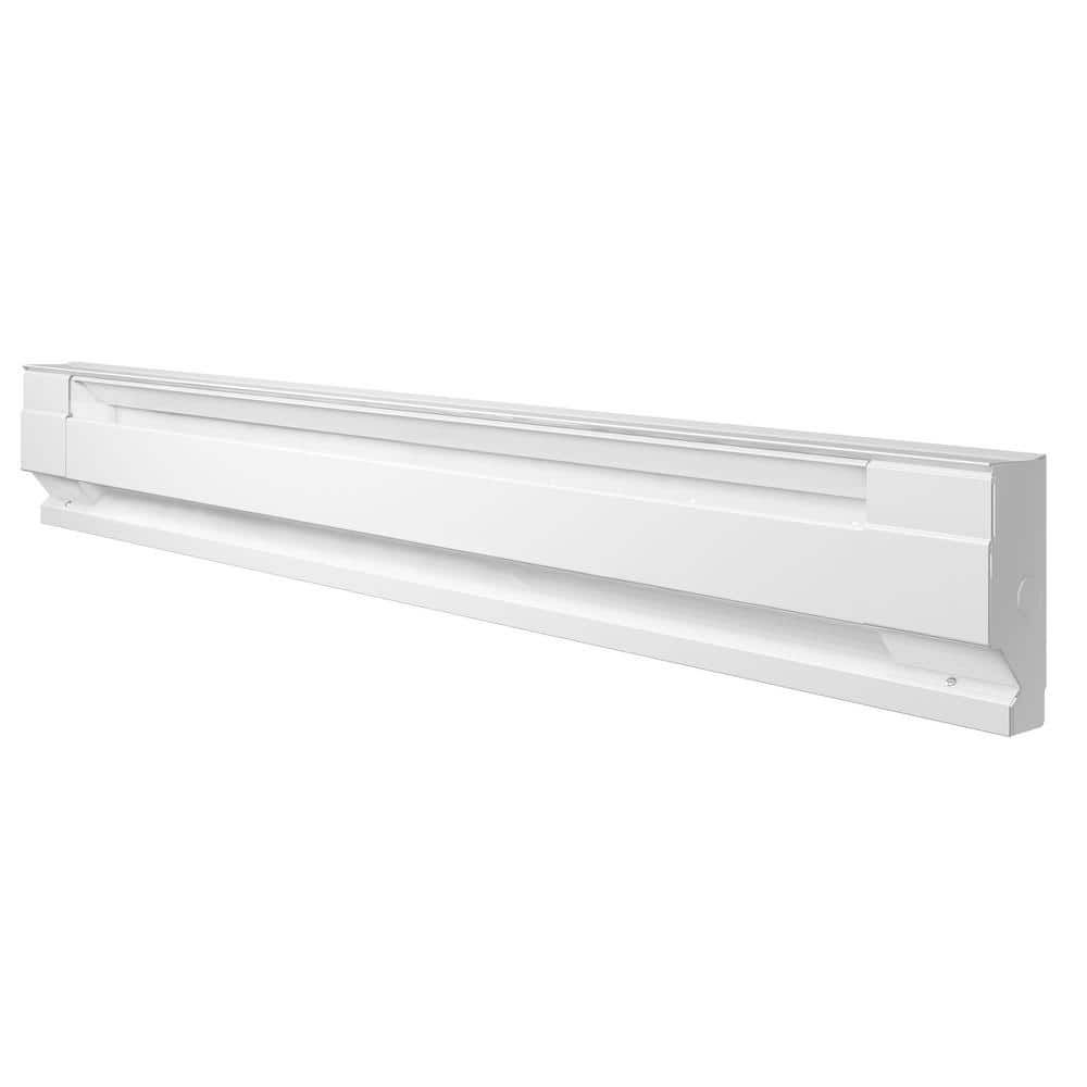 48 in. 208-volt 1,000-watt Electric Baseboard Heater in White - Hercitys