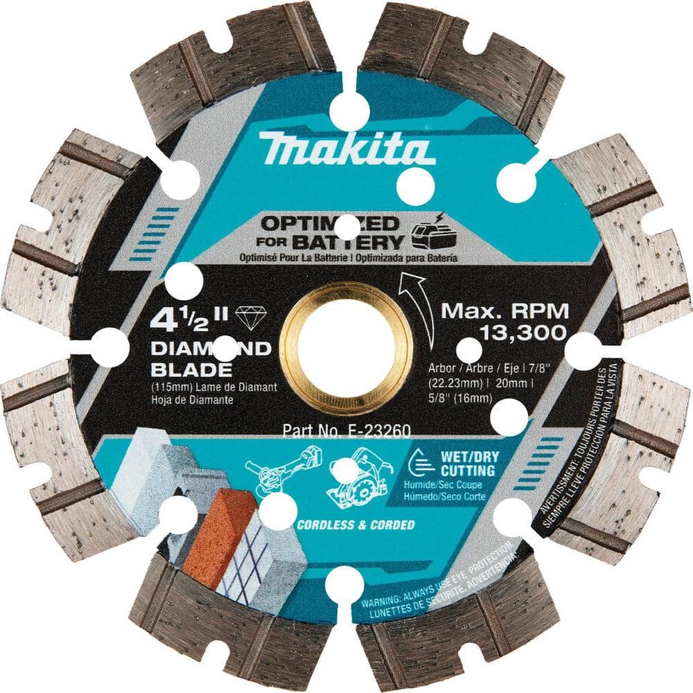 4.5 in. Thin Kerf Segmented Rim Diamond Blade - Hercitys