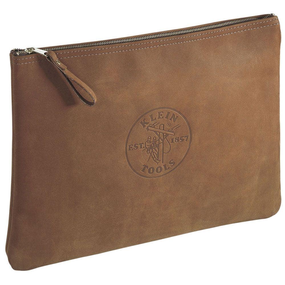 17 in. Contractor’s Leather Portfolio - Hercitys