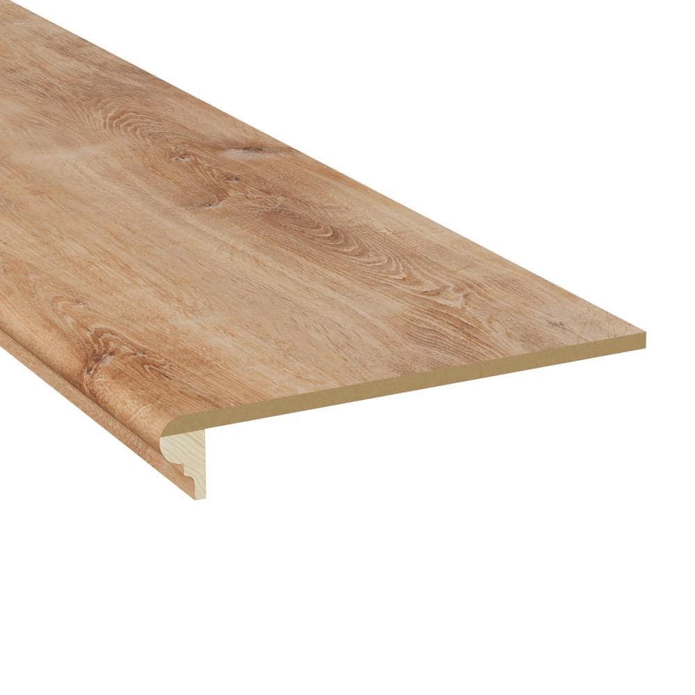 0.375 in. x 11.5 in. x 48 in. Laminate Fresh Oak No Return Retread - Hercitys