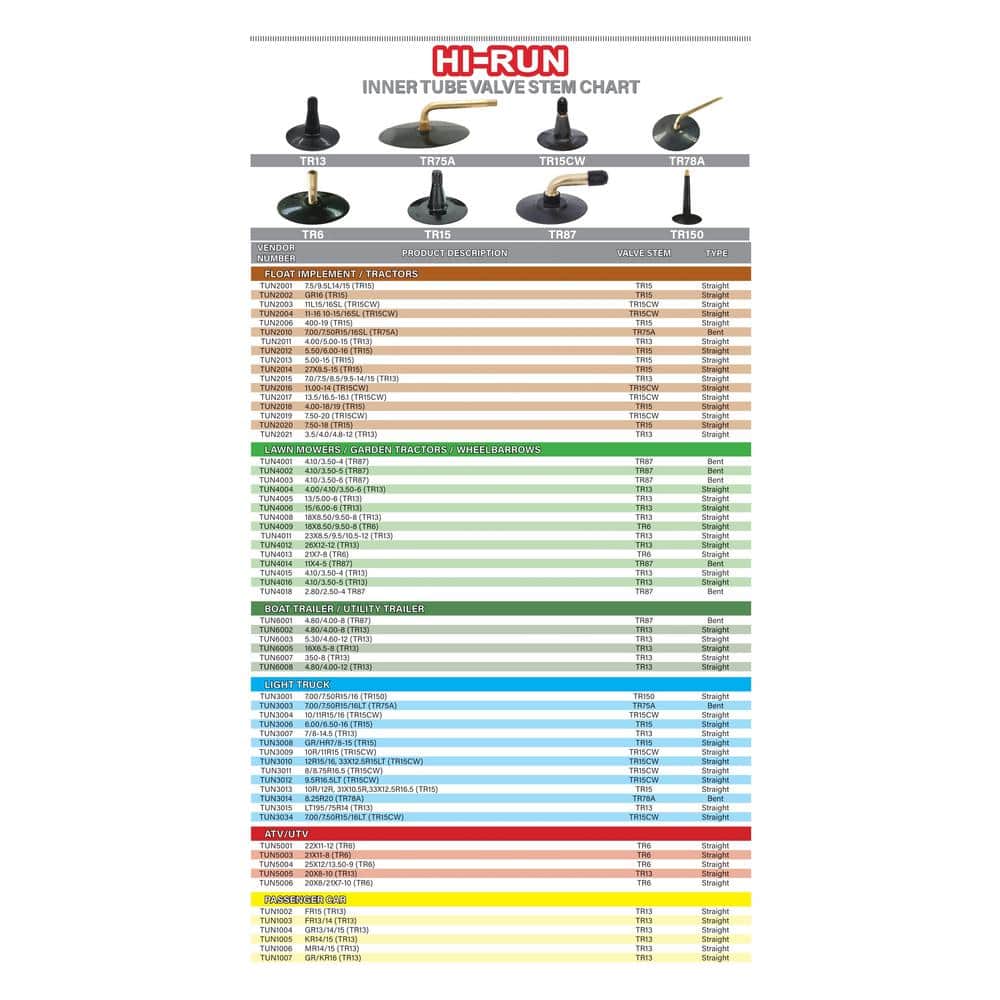 23 x 8.5/9.5/10.5-12 Tube with TR 13 Valve - Hercitys