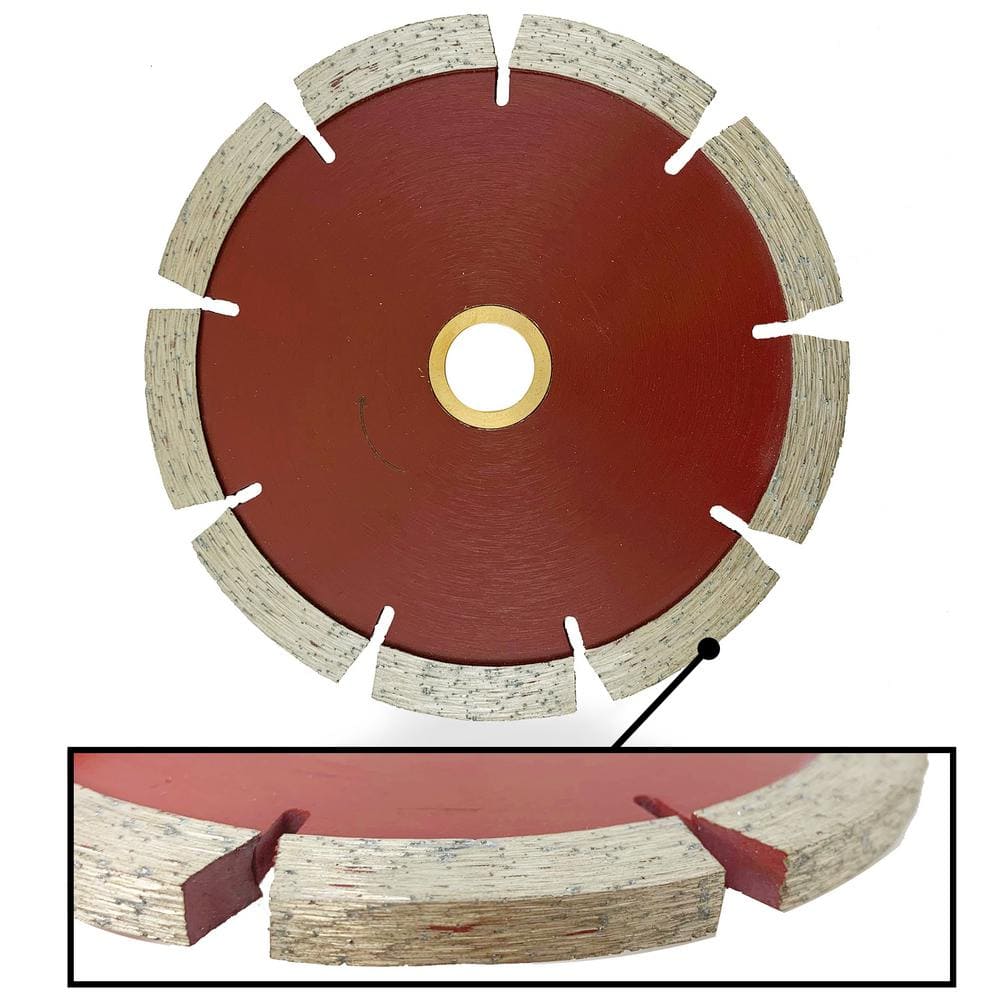 4-1/2 in. Professional Tuck Point 1/4 in. Thick Diamond Blade Cuts Granite, Marble, Concrete, Stone, Brick, Masonry - Hercitys